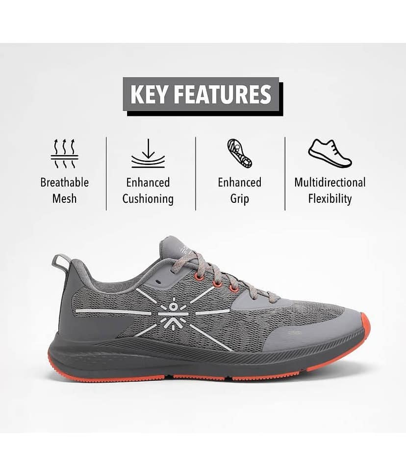 Cult Flomo Gray Men's Sports Running Shoes view 3