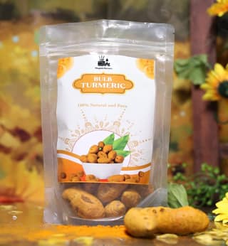 Bulb Turmeric, Gundu Manjal 500 Gms