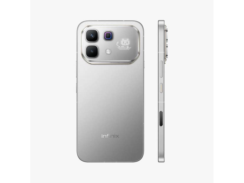 Infinix Note 60 Pro Smartphone, 8GB RAM, 128GB Storage - Frost Silver view 2