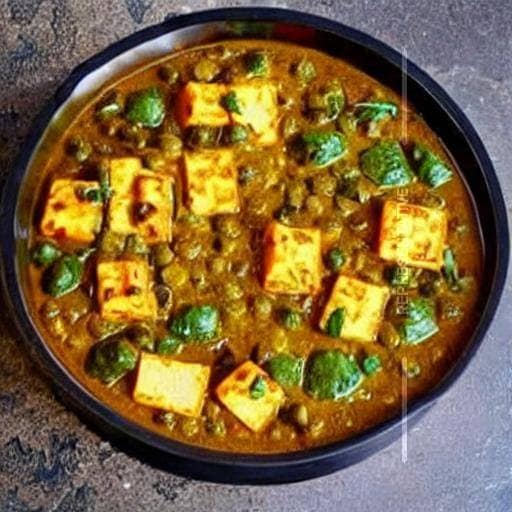 Matar Paneer