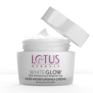 Lotus Herbals WhiteGlow Deep Moisturising Face Cream SPF 20 PA +++ For Glowing Skin, All Skin Types (60g)