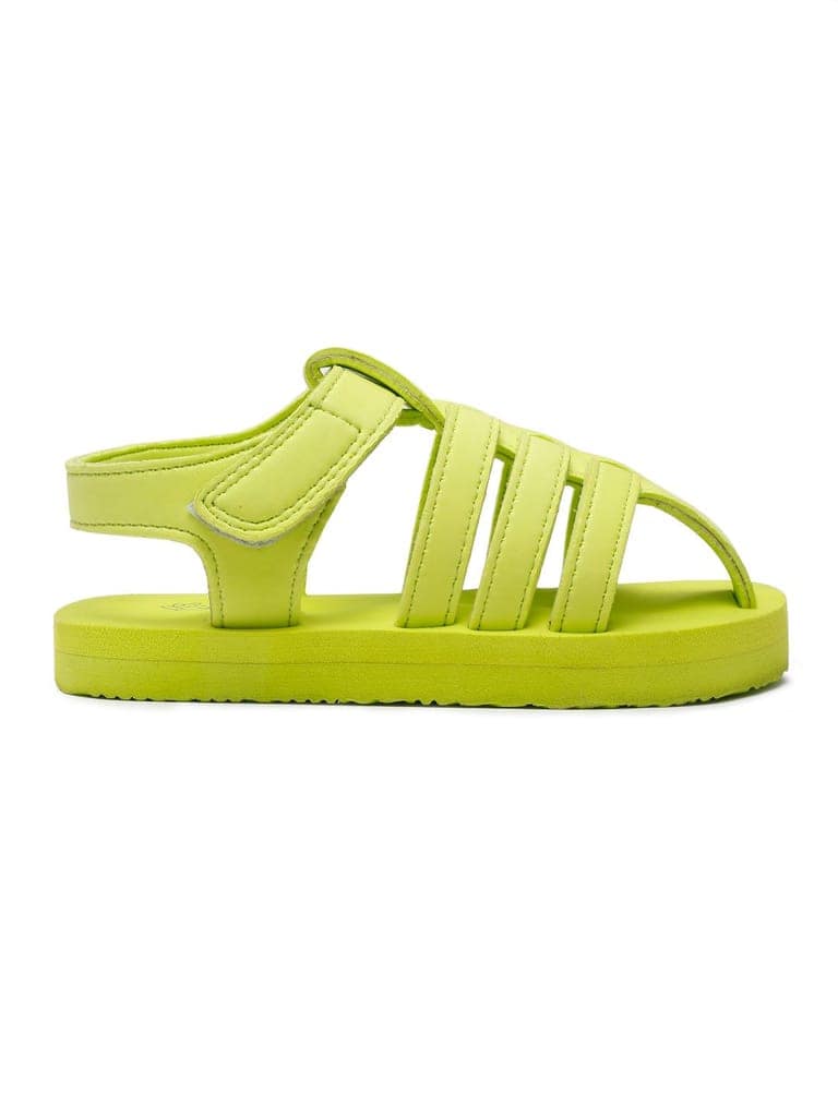 ONYC Tooti Frooti Kids Sandals (Lime Green), Unisex view 4