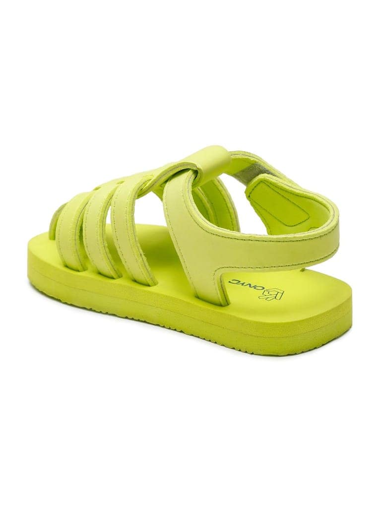 ONYC Tooti Frooti Kids Sandals (Lime Green), Unisex view 5