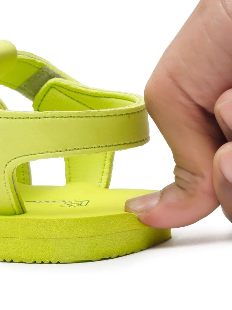 ONYC Tooti Frooti Kids Sandals (Lime Green), Unisex view 7