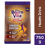 Cadbury Bournvita Chocolate Health Drink - 5 Star Magic, 750 g Pouch