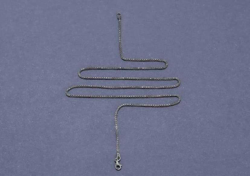 Fine 925 Silver Box Chain - 1.5 MM view 10