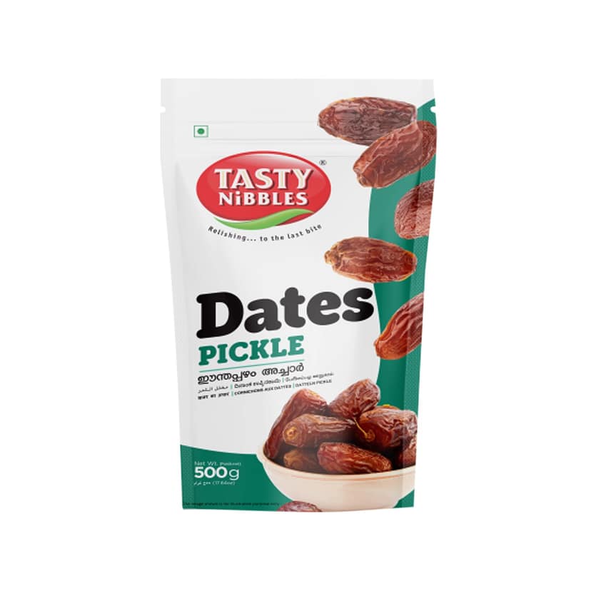 Tasty Nibbles Dates Pickle 500g Pouch
