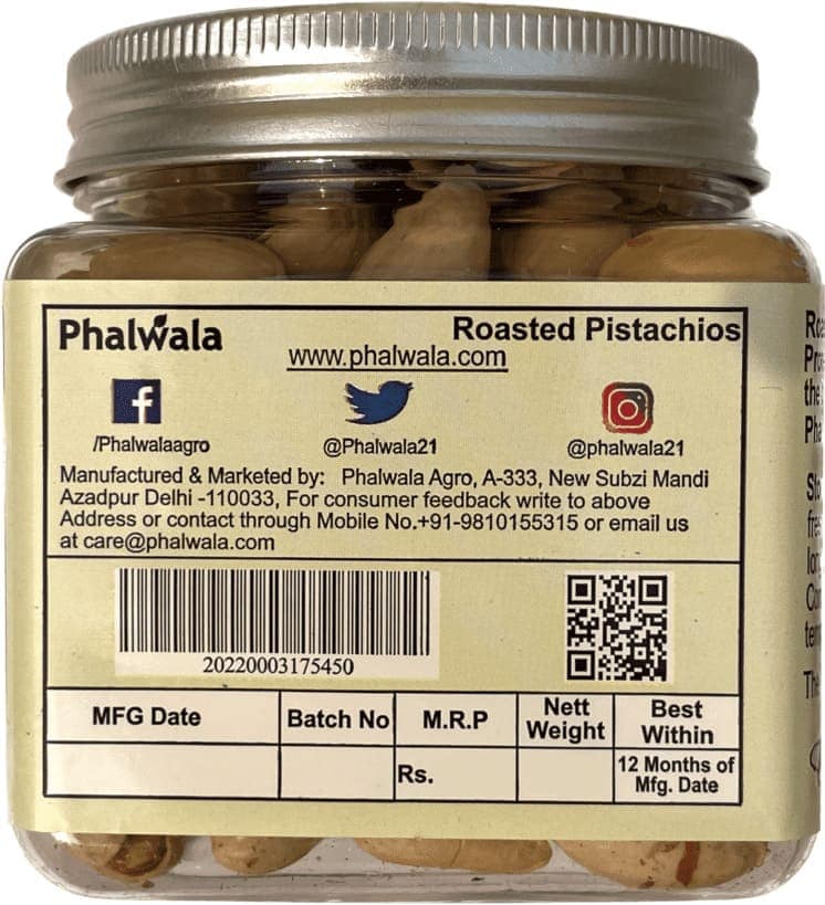 Pistachios Roasted & Salted 200 Gms view 2