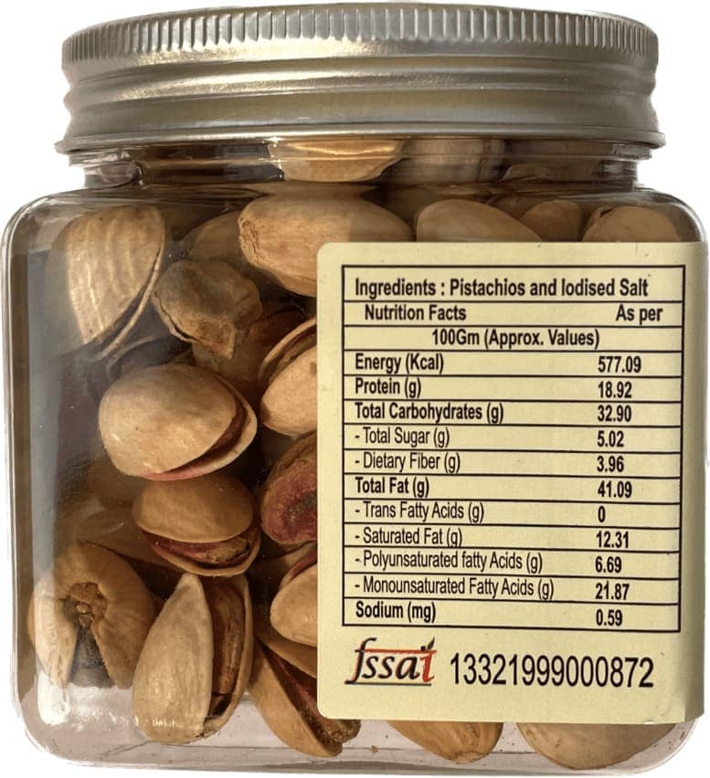 Pistachios Roasted & Salted 200 Gms view 3