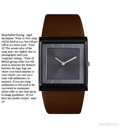 justly Wather Watch Strap For Compatible With POLICE Watches Only view 4