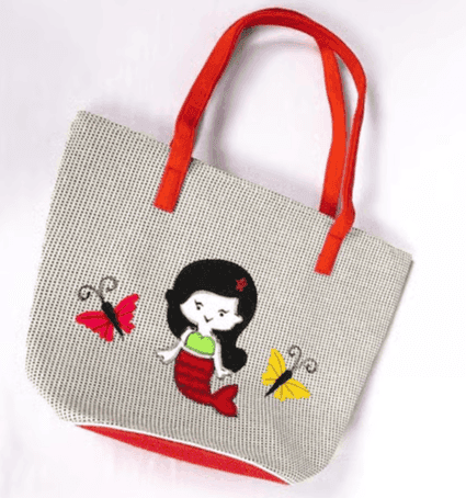 Tote Hand Bag With Design view 2