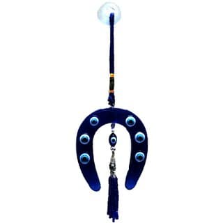 Feng Shui Evil Eye Hanging for Protection with Horse Shoe.