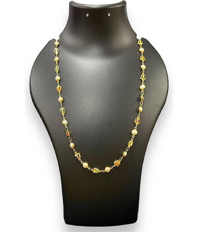 AKLINA Gold Plated Chain ( Set of 1 ) view 2