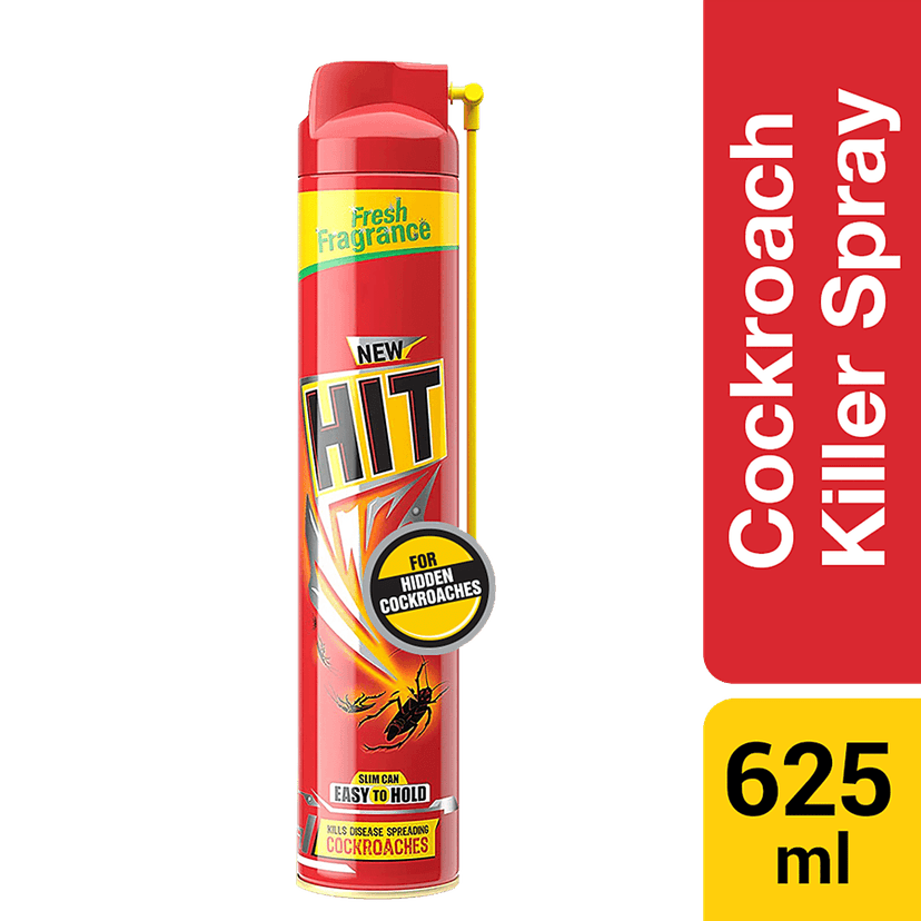 Hit Cockroach Killer Spray, 625 Ml