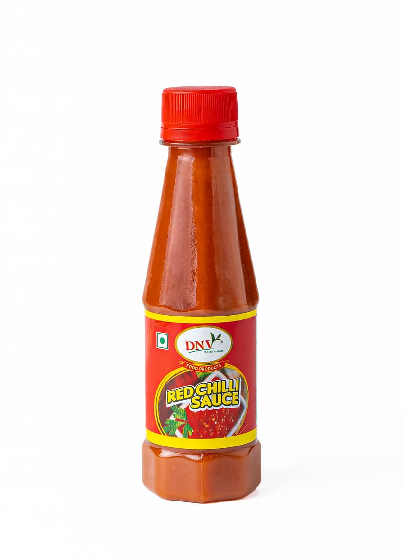 DNV Foods Sauce Red Chilli, 200 gm