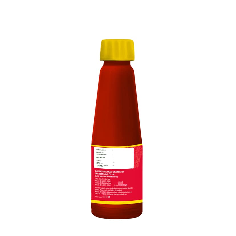 DNV Foods Sauce Red Chilli, 200 gm view 2