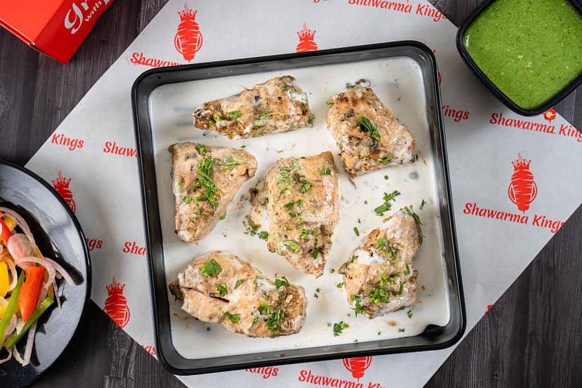 Murgh malai kebab (6 pcs)