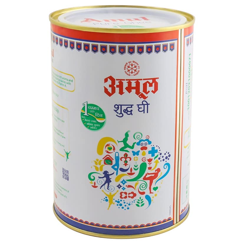 Amul Pure Ghee 1 L (Tin) view 2