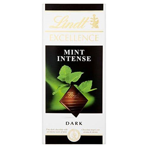Lindt Excellence Mint Intense Dark Chocolate, 100 gm