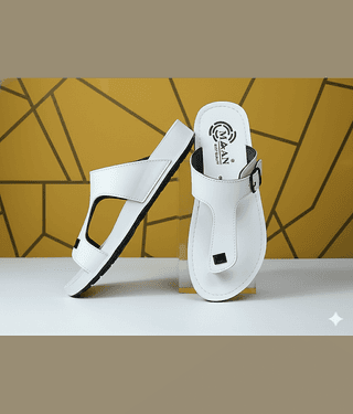 MAAN White Men's Thong Flip Flop