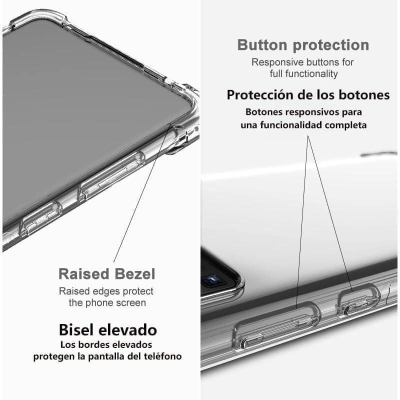 USTIYA Case for Samsung Galaxy S23+ S23 Plus Clear TPU Four Corners Protective Cover Transparent Soft funda view 5