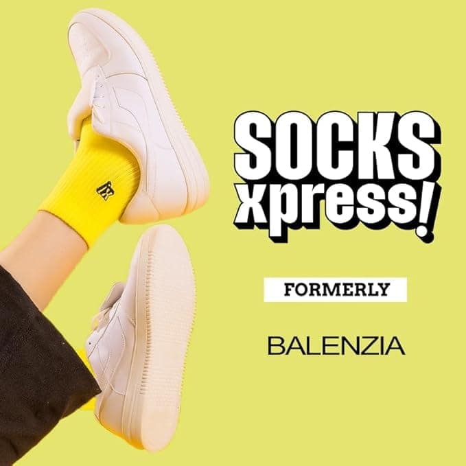 BALENZIA Socks Xpress Women’s Yoga Socks | Made with Bamboo Cotton & Spandex I Pack of 3 view 6