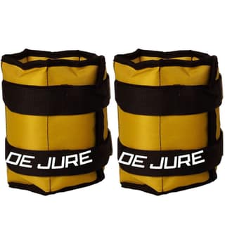 DE JURE FITNESS Ankle & Wrist Weight Set, Adjustable Strap