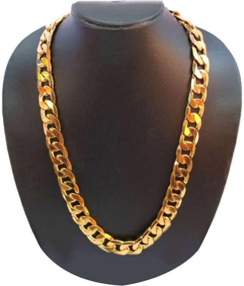 H M PRODUCT Gold Plated Chain ( Set of 1 ) view 2