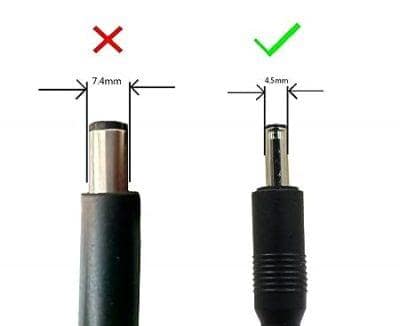 DELL Laptop Charger/Adapter 45W 19.5V/2.31A (Pin Size 4.5mm*3.0mm) - Compatible view 2