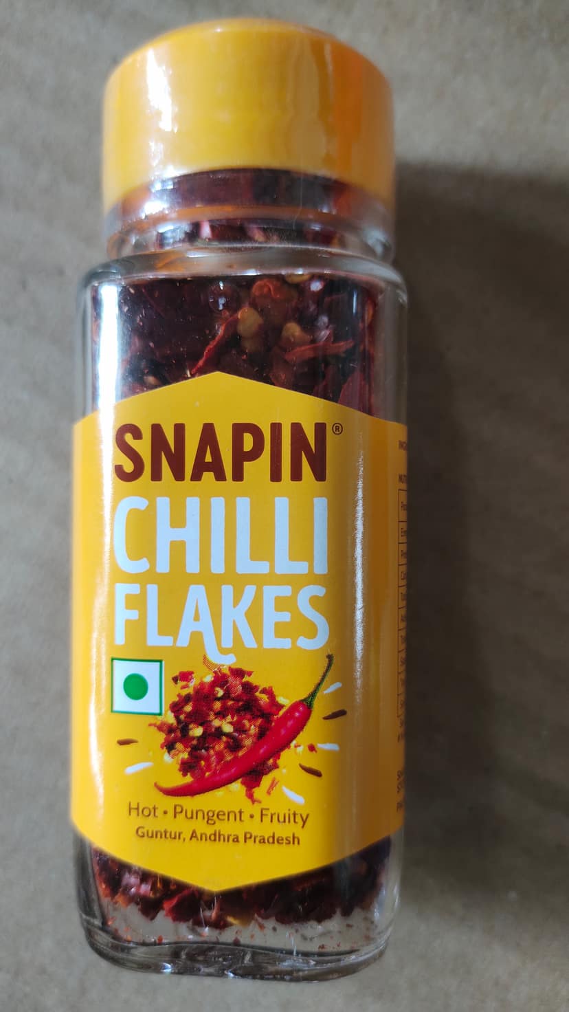 Snapin chilli flakes