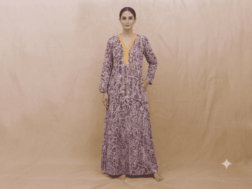 Pure cotton printed nighties view 3