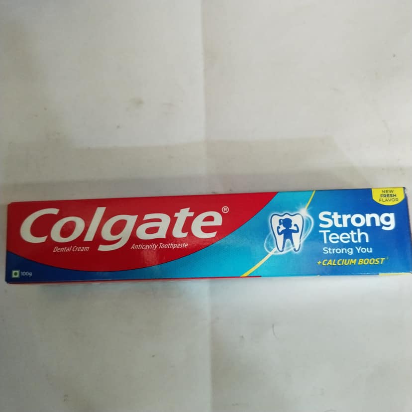 Colgate Strong Teeth Calcium boost Anticavity toothpaste