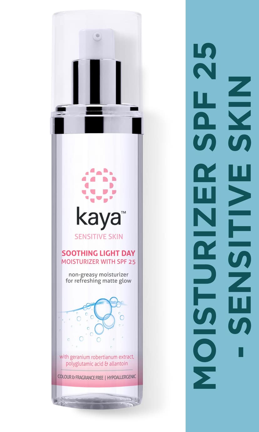 kaya Kaya Soothing Light Day Moisturizer With Spf 25