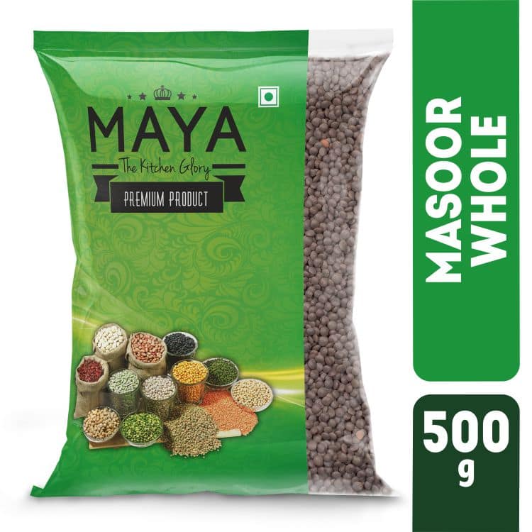 MAYA MASOOR WHOLE 500g