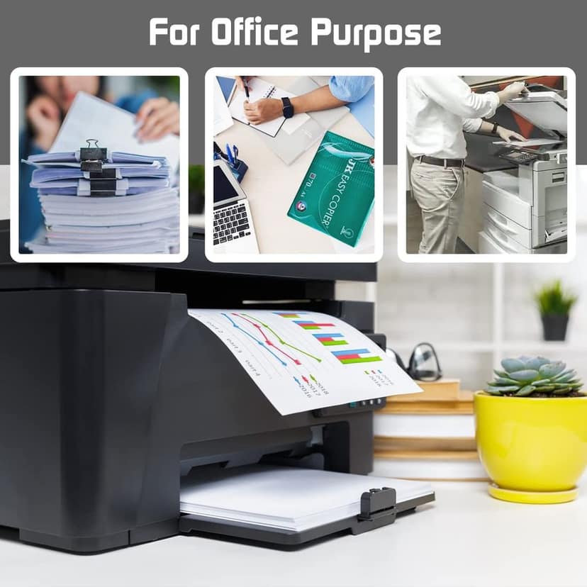 JK Easy Copier Paper | A4 Size | 70 GSM | 500 Sheets | White Paper, 1 Ream | For Laserjet & Inkjet Printer | Fast Drying | Both Side Print | Eco Friendly | ColorLok (Pack of 1) | One Ream view 4