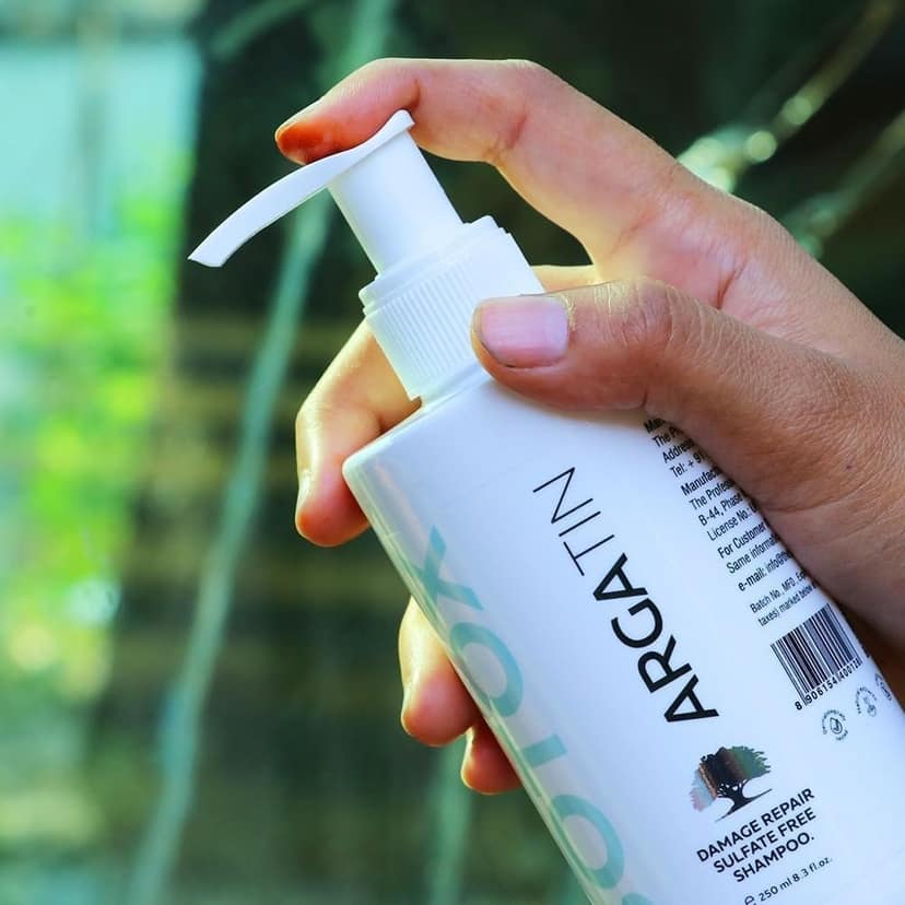 Argatin Shampoo And Conditioner Combo | Safe For Daily Use | Damage Repair And Moisture Restore | Smooth And Nourish All Hair Types | 500ml Each view 2
