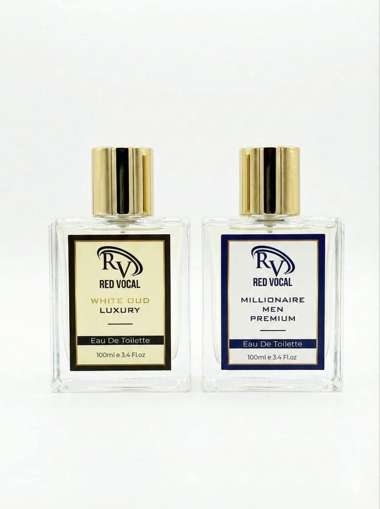Red Vocal White Oud Luxury Unisex & Millionaire Men Perfume Combo | Premium Eau De Toilette | 100ml Fragrance Set view 3