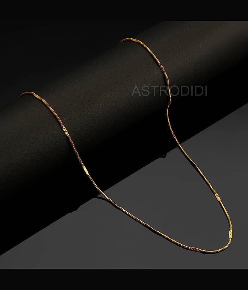 Astrodidi Gold Plated Chain ( Set of 1 )