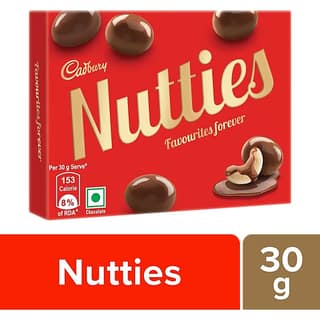 Cadbury Nutties Chocolate Pack, 30 G