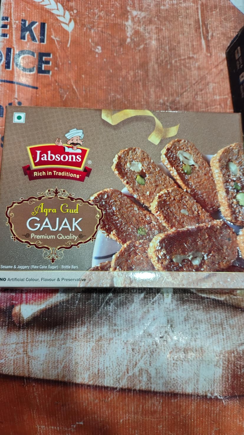 Jabsons Agra gud Gajak Premium quality