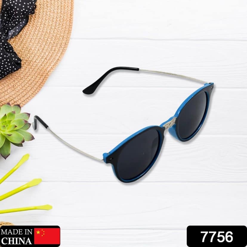 UV Protected Round Sunglasses, classic Sunglasses for Men & Women, Lightweight view 2