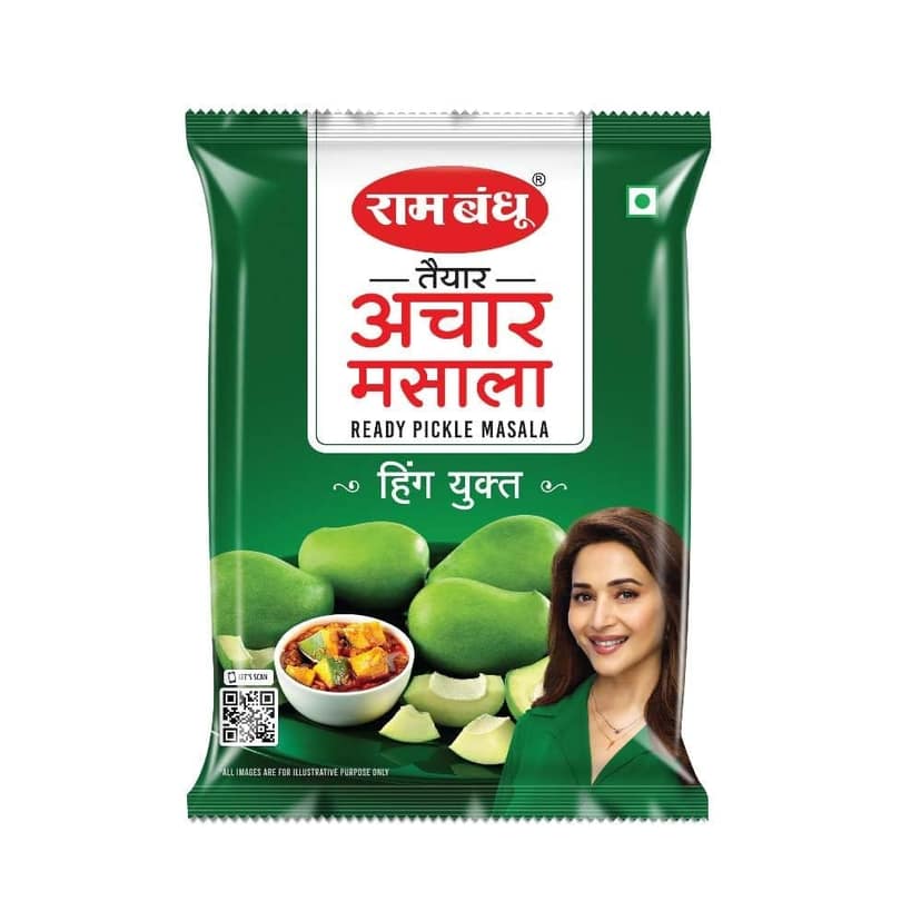 Ram Bandhu Ready Pickle Masala 200g X 2 | Authentic Blend of Premium Spices for Instant Homemade Pickles | Traditional Taste | No Grinding Needed | Easy to Use view 2