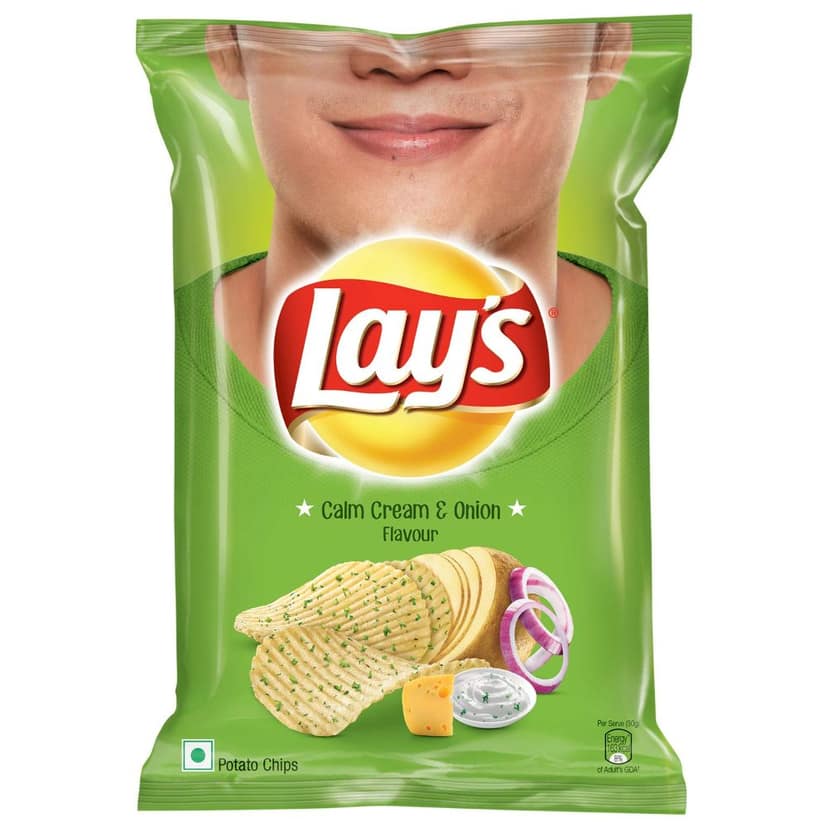 Lay'S American Style Cream & Onion Chips 177 Gms