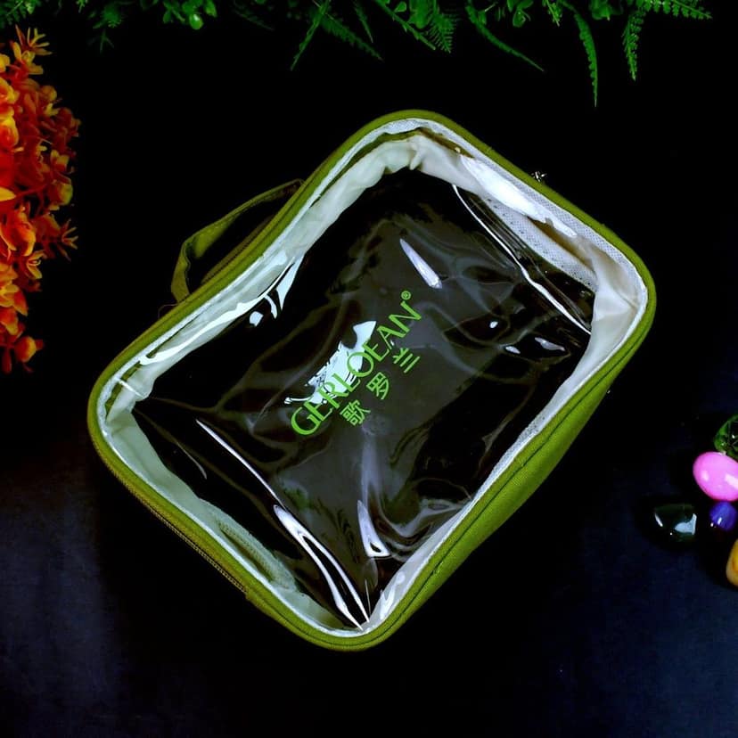 Transparent Zipper Closing Pouch (1 Pc / Big) view 3