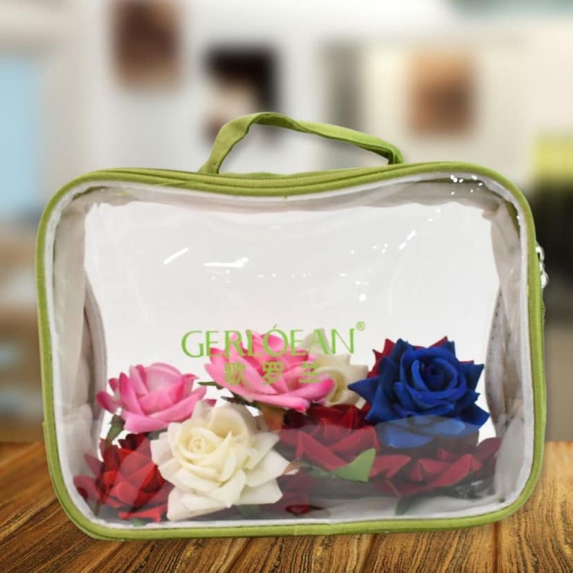 Transparent Zipper Closing Pouch (1 Pc / Big) view 7