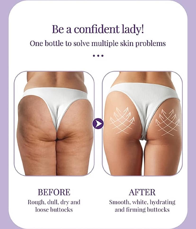 KURAIY Hips Enlargement Cream Effective Hip Lift Up Compact Tighten Body Care Pack Of 3 view 2