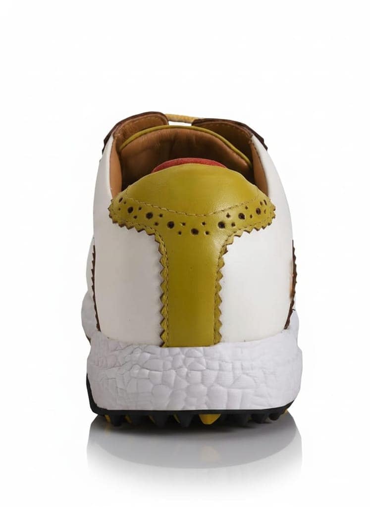 HITCARO Men Proffessional Leather Golf Shoes | Lace-Up | Phylon Sole |Waterproof | Comfortable | Breathable | Sports Shoes view 4