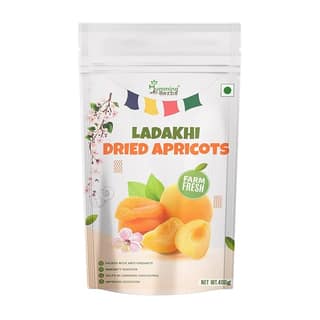 Humming Herbs Ladakhi Natural Sun Dried Apricot/Khumani, 400 gm