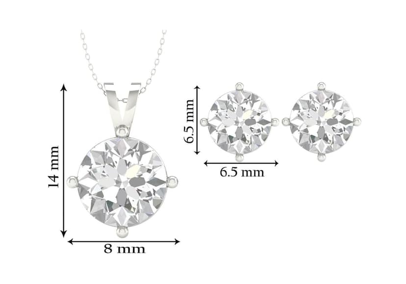 Timeless Round Solitaire Set view 8
