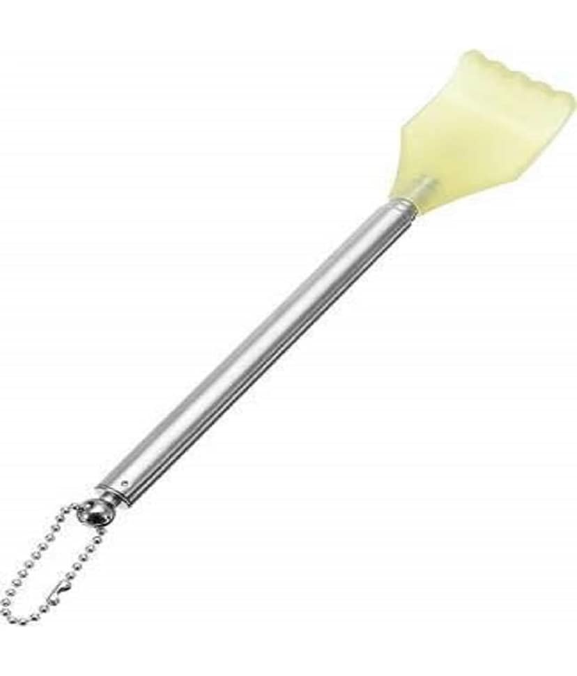 DustNshine Adjustable Portable Extendable Back Scratcher Massage Stick (1 Pcs Multi Color)